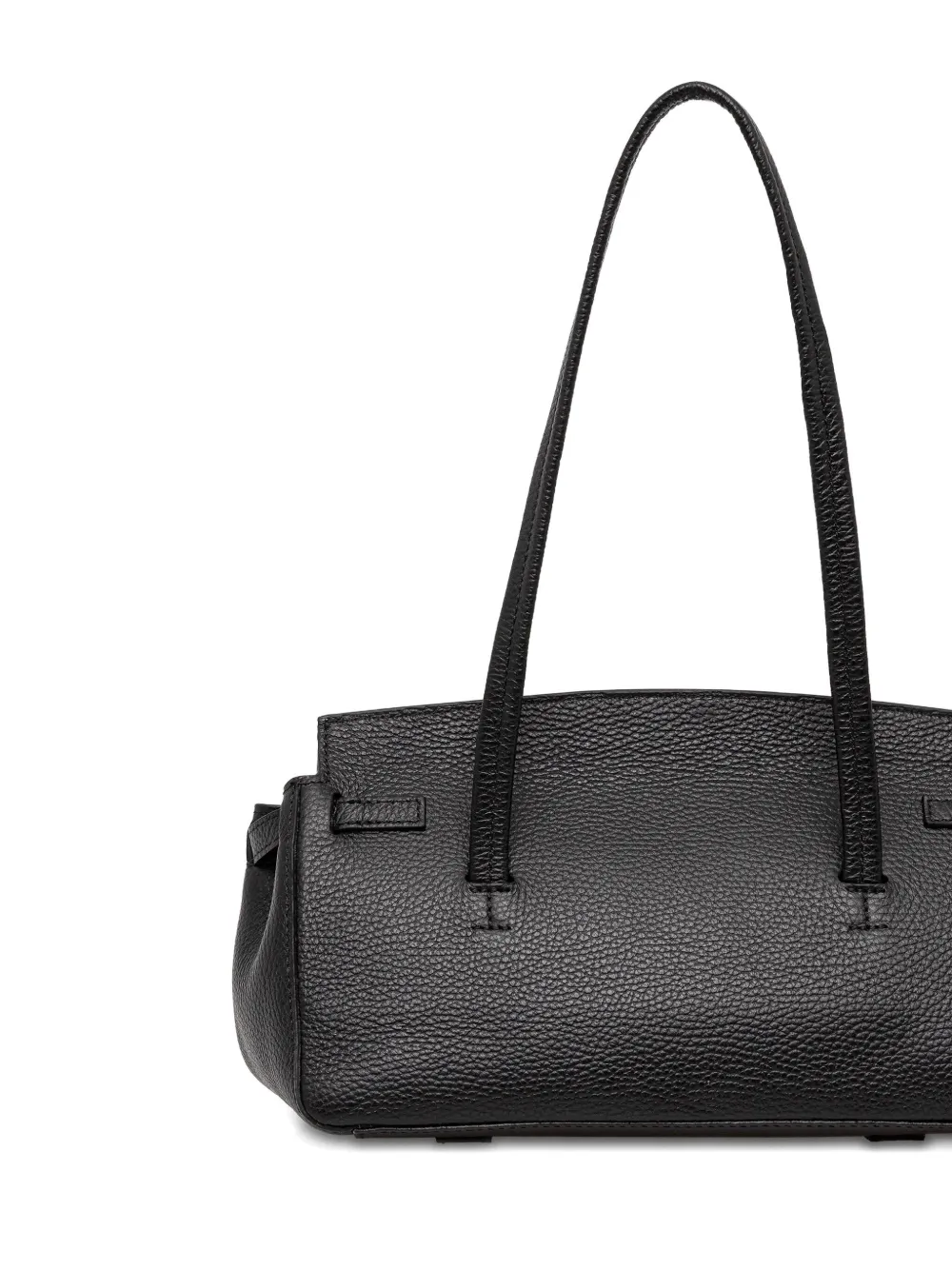 Liviana Conti Leather Tote Bag In Black