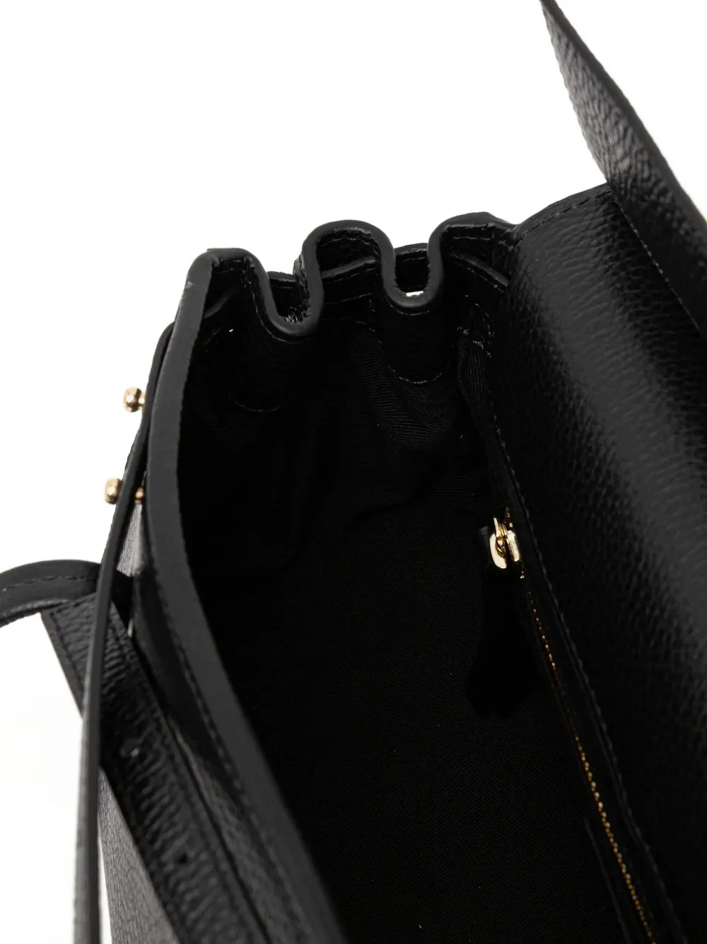 Liviana Conti Leather Tote Bag In Black