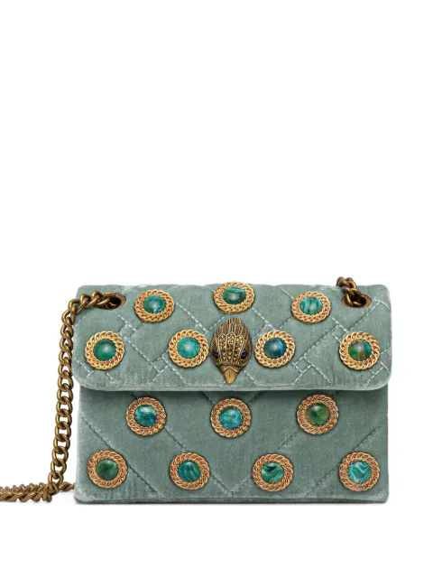Kurt Geiger London quilted jewel satchel bag