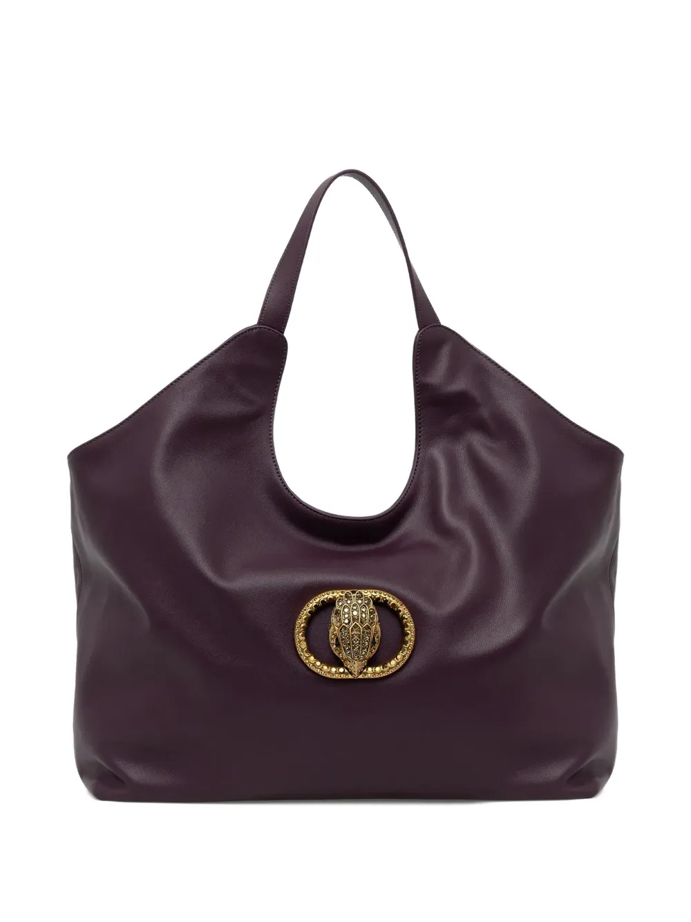Kurt Geiger Xxl Chelsea Embellished-detail Tote Bag In Purple