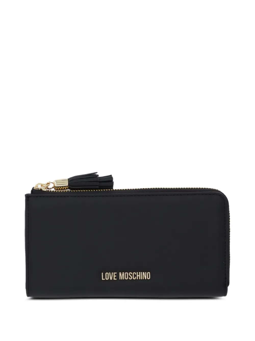 Love Moschino tassel-detail wallet - Nero