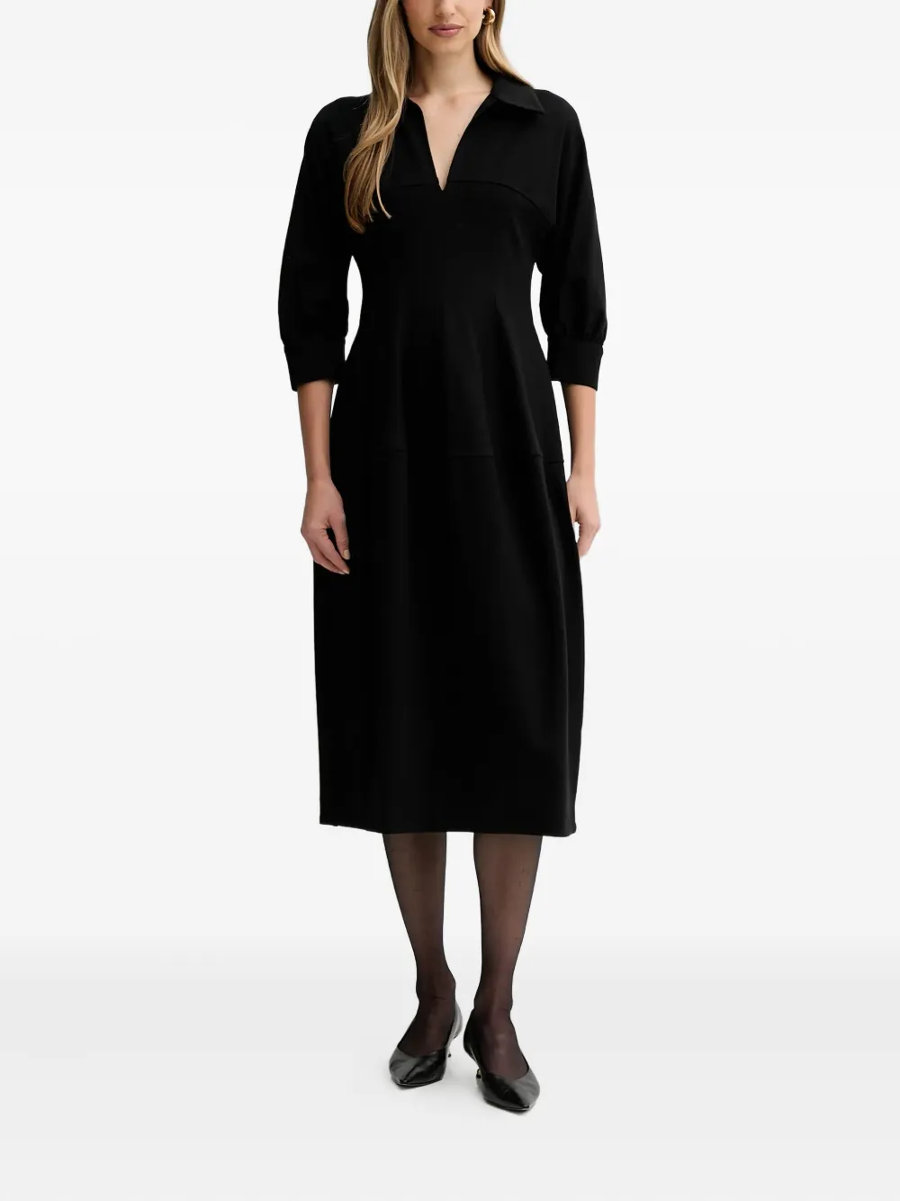 Liviana Conti Abito midi Fleur - Nero