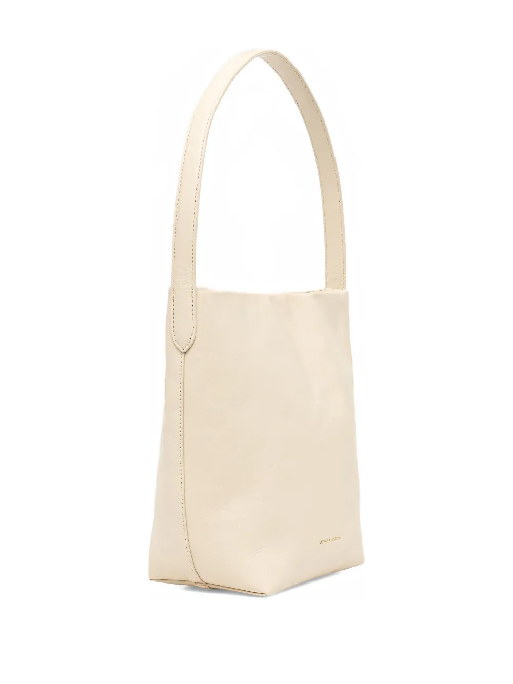 Liviana Conti logo-lettering tote bag - Beige