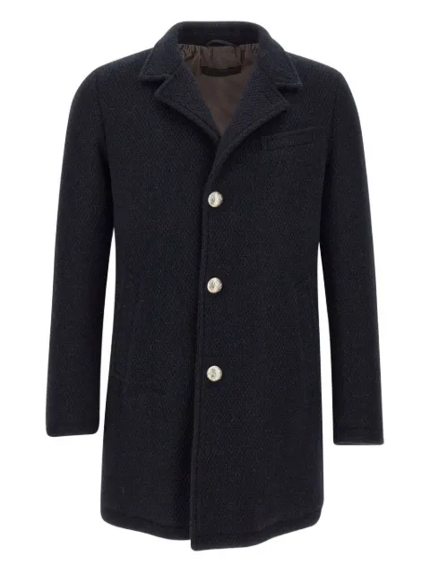 Gsm-75 button-fastening coat