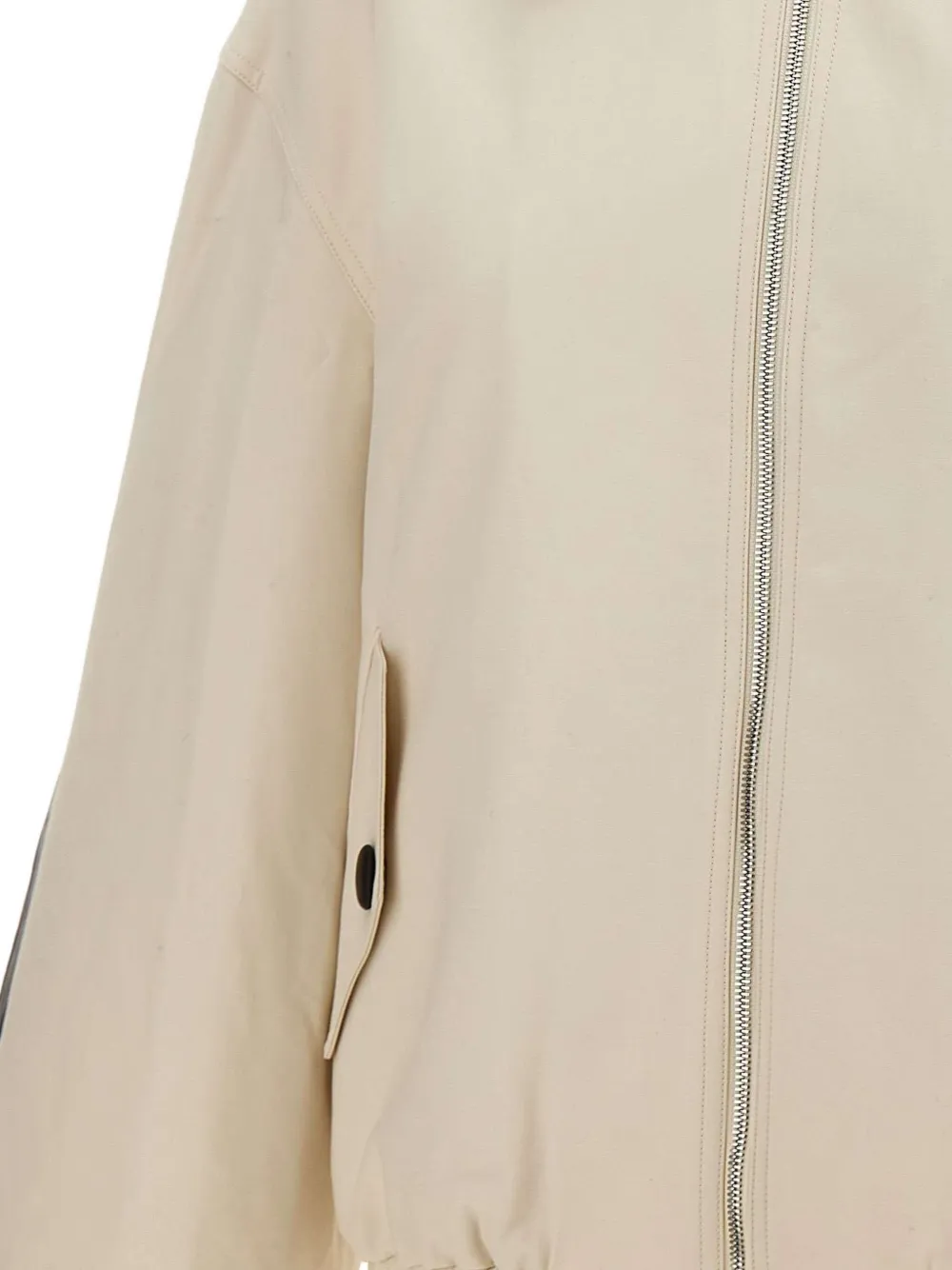 Jacques Bomberjack met contrasterende kraag Beige