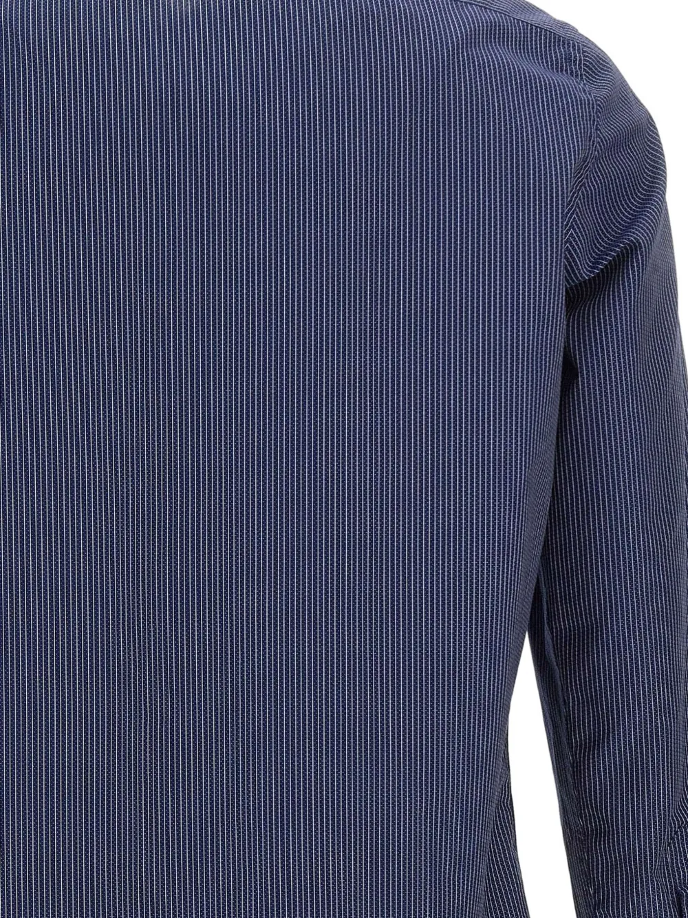 Marchesani Striped Button-down Shirt In Blue