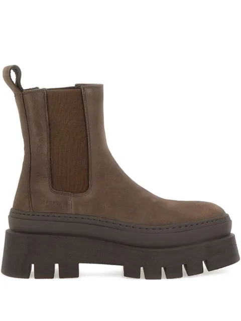 Copenhagen Studios elasticated platform ankle boots