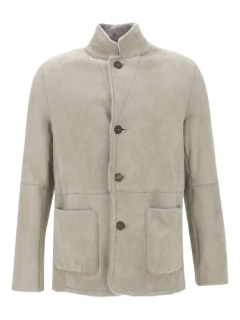 Gsm-75 button-fastening jacket