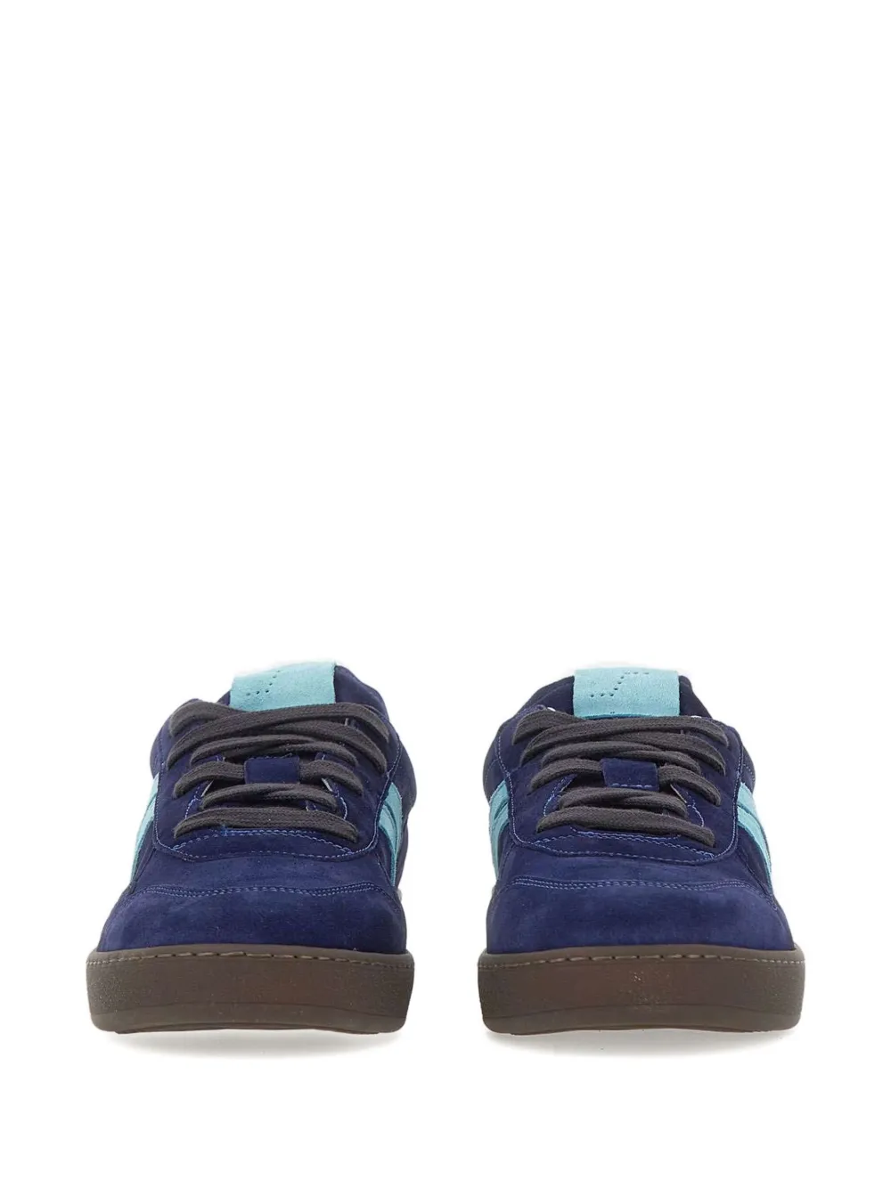 LOGO贴花绒面皮运动鞋