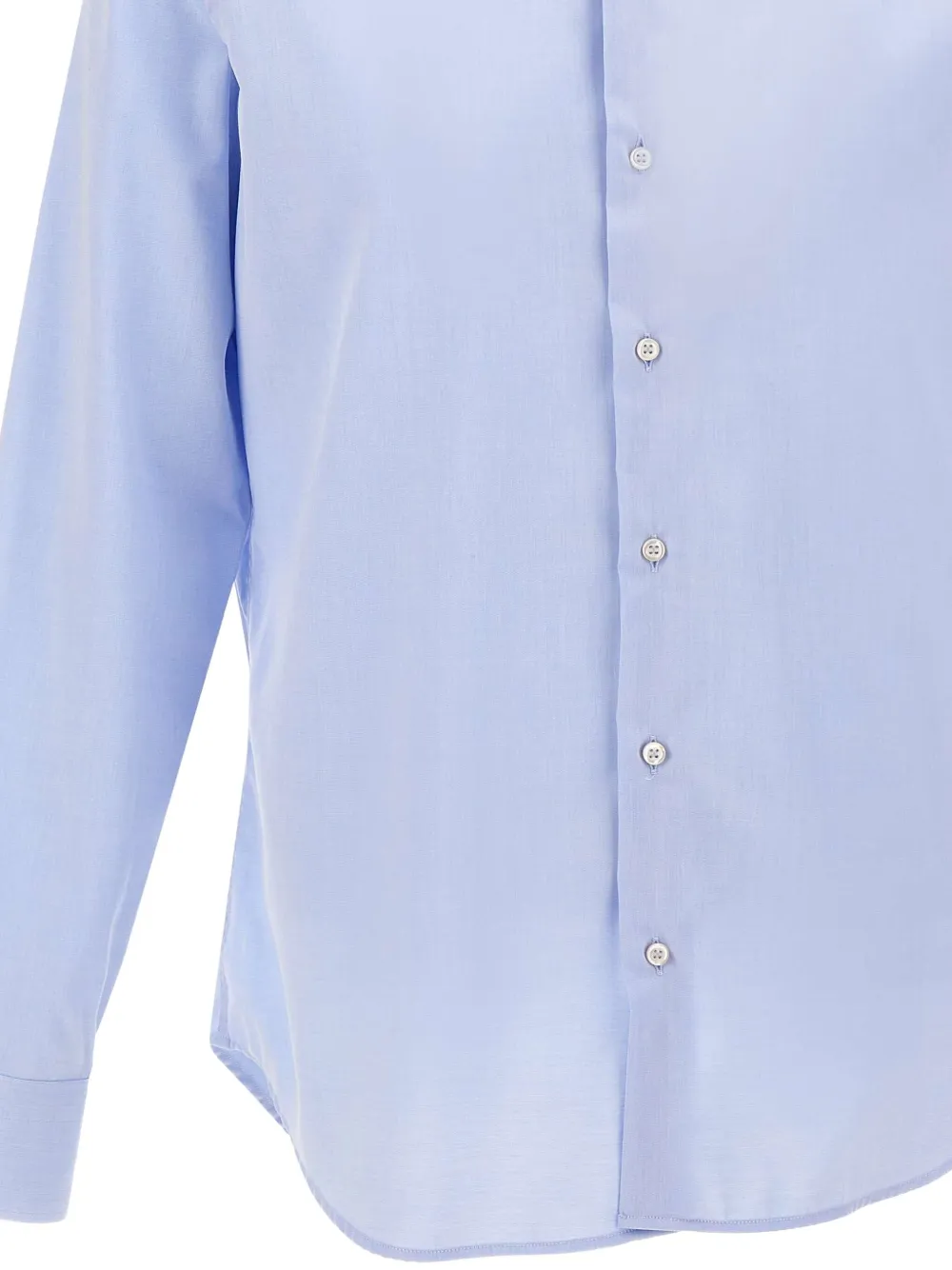 Marchesani Cotton Buttoned Shirt In Blue