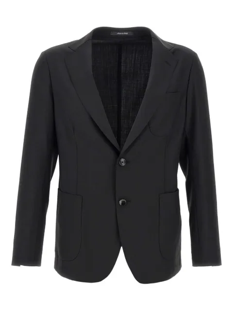 Marchesani buttoned wool-blend blazer
