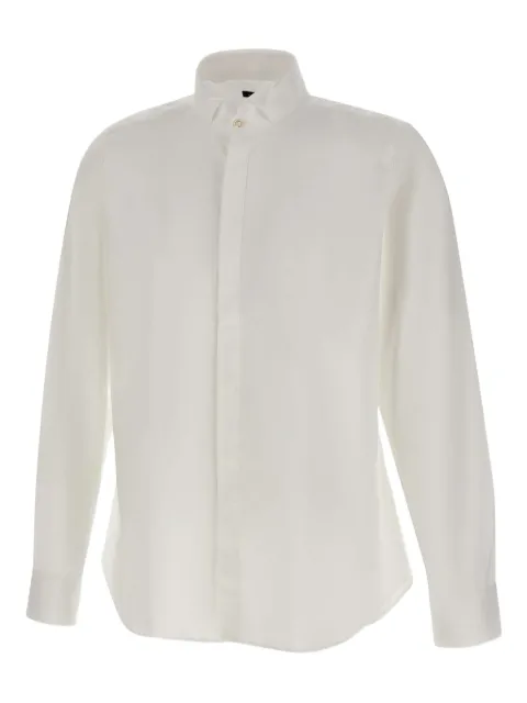 Marchesani wing-collar shirt