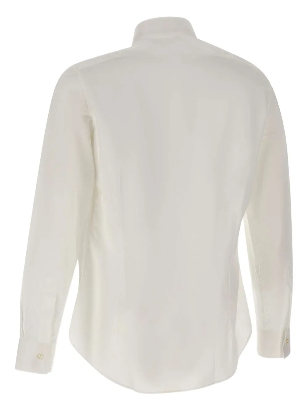 Marchesani wing-collar shirt - Wit