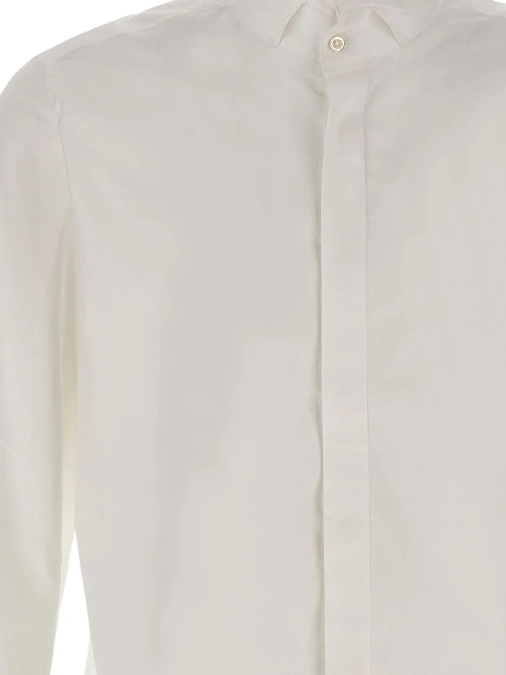 Marchesani Wing-collar Shirt In White