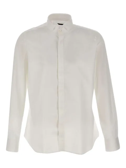 Marchesani wing-collar shirt