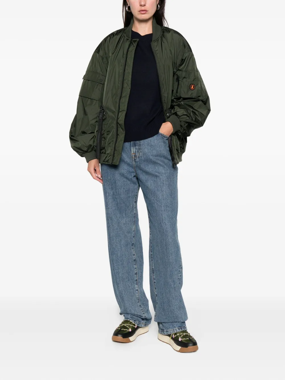 Save The Duck pocket zip jacket | Varsity Jackets | Image 2