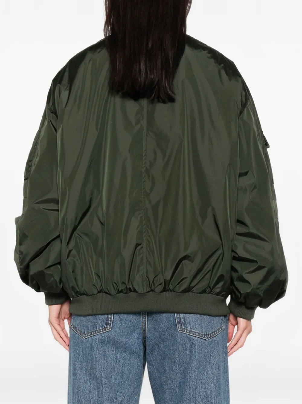 Save The Duck Pocket Zip Jacket In Green