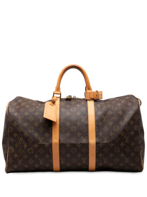 Louis Vuitton Pre-Owned 2001 Monogram Keepall 50 travel bag