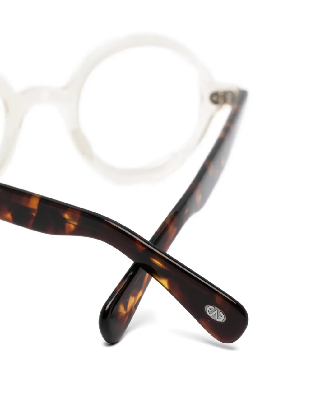  Eyevan7285 Round-frame Glasses - Neutrals 