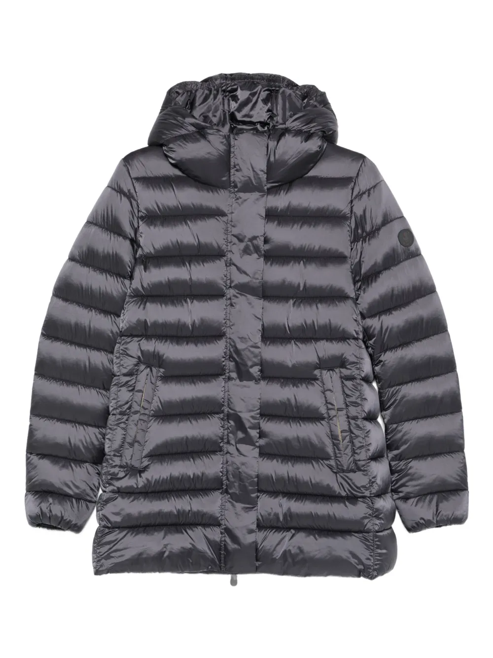 Save The Duck hooded padded jacket | Grey | Image 1