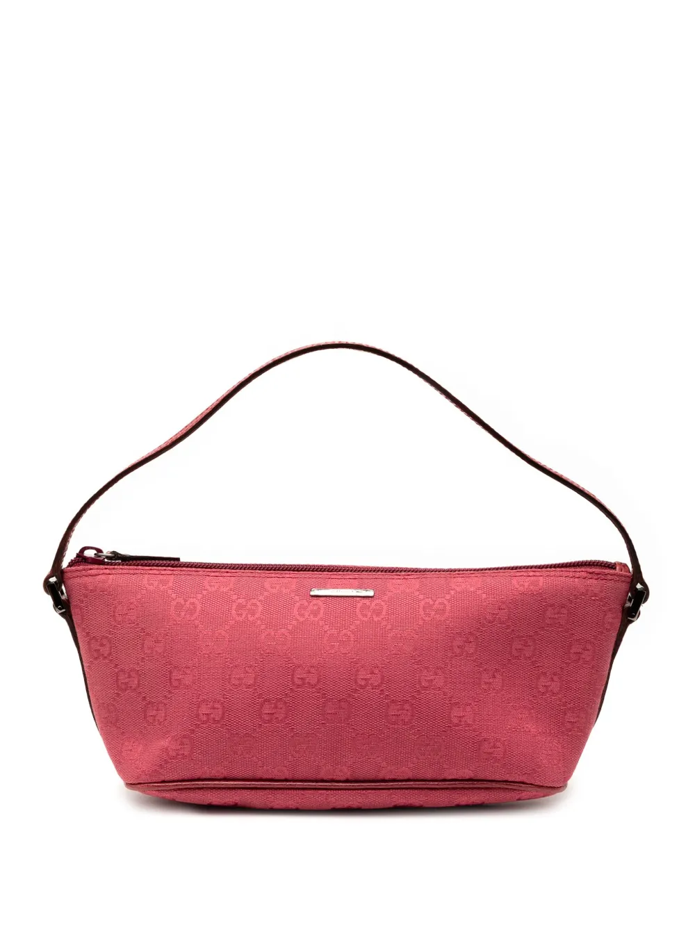 Gucci Pre-Owned 2000-2015 GGキャンバス ボート ショルダーバッグ - レッド