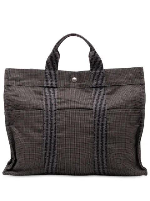 Hermès Pre-Owned 1990-2010 Canvas Herline MM tote bag