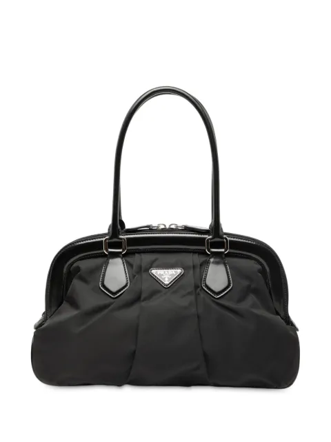 Prada Pre-Owned 2013-2025 テスート フレーム ハンドバッグ