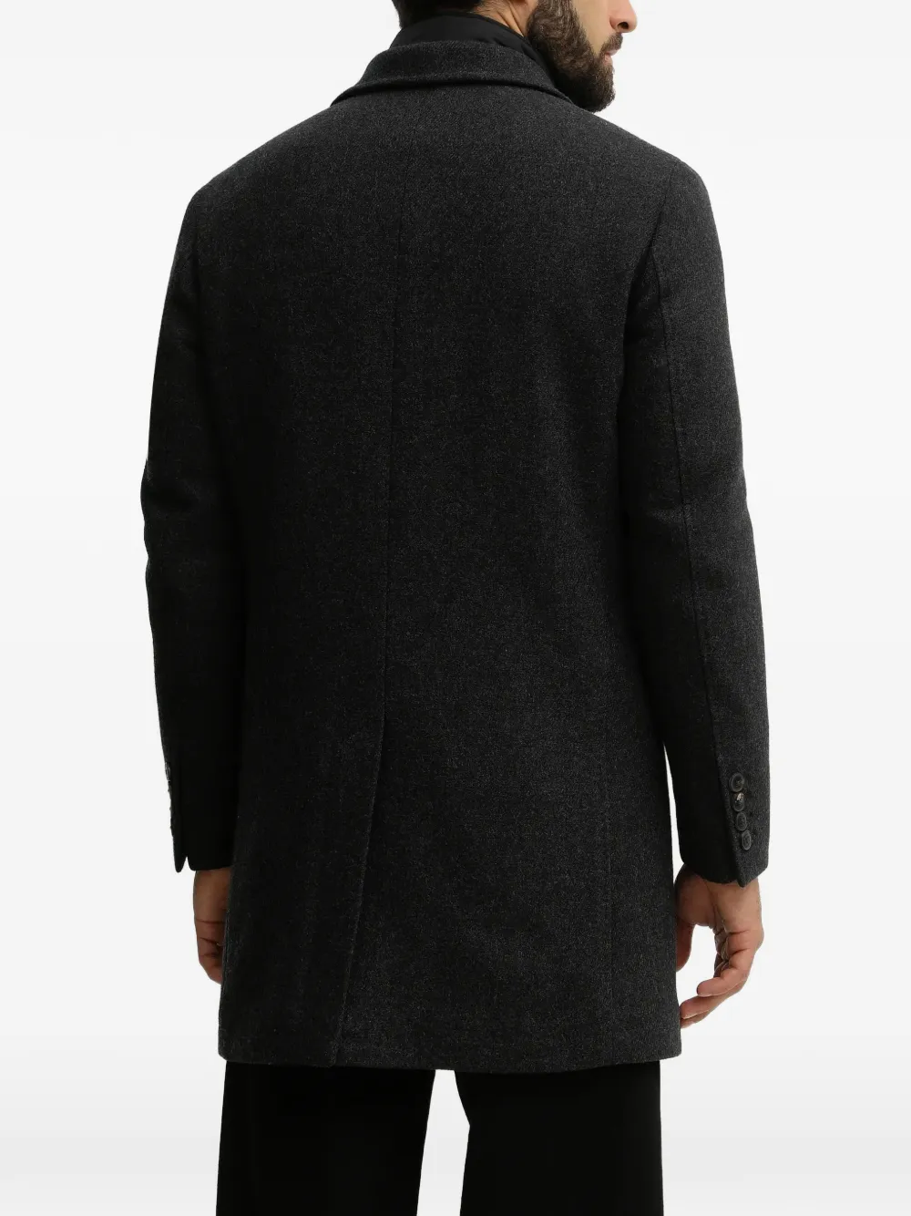  Hackett Button-up Coat - Grey 