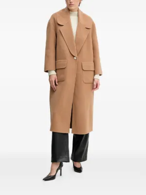 Theory ウール＆カシミアブレンド ダブルコート | グレー | FARFETCH JP