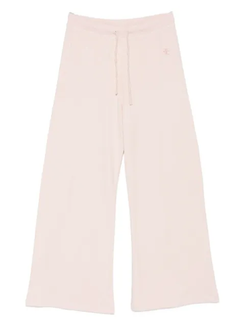 ÉTERNE drawstring wide leg trousers