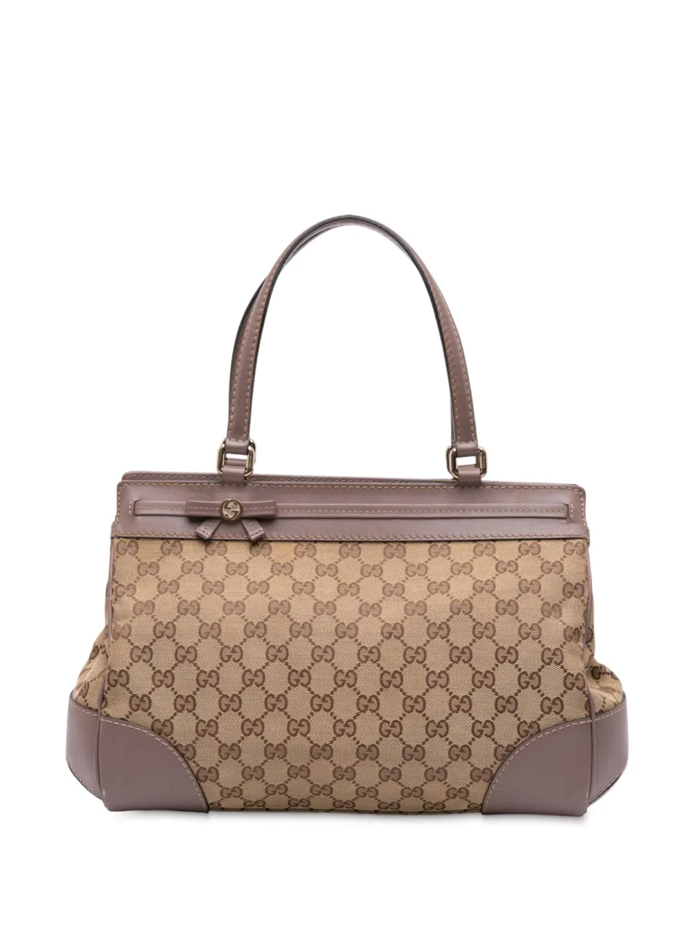 Gucci Pre-Owned 2016-2025 GG Canvas Mayfair tote bag | Brown | Image 1