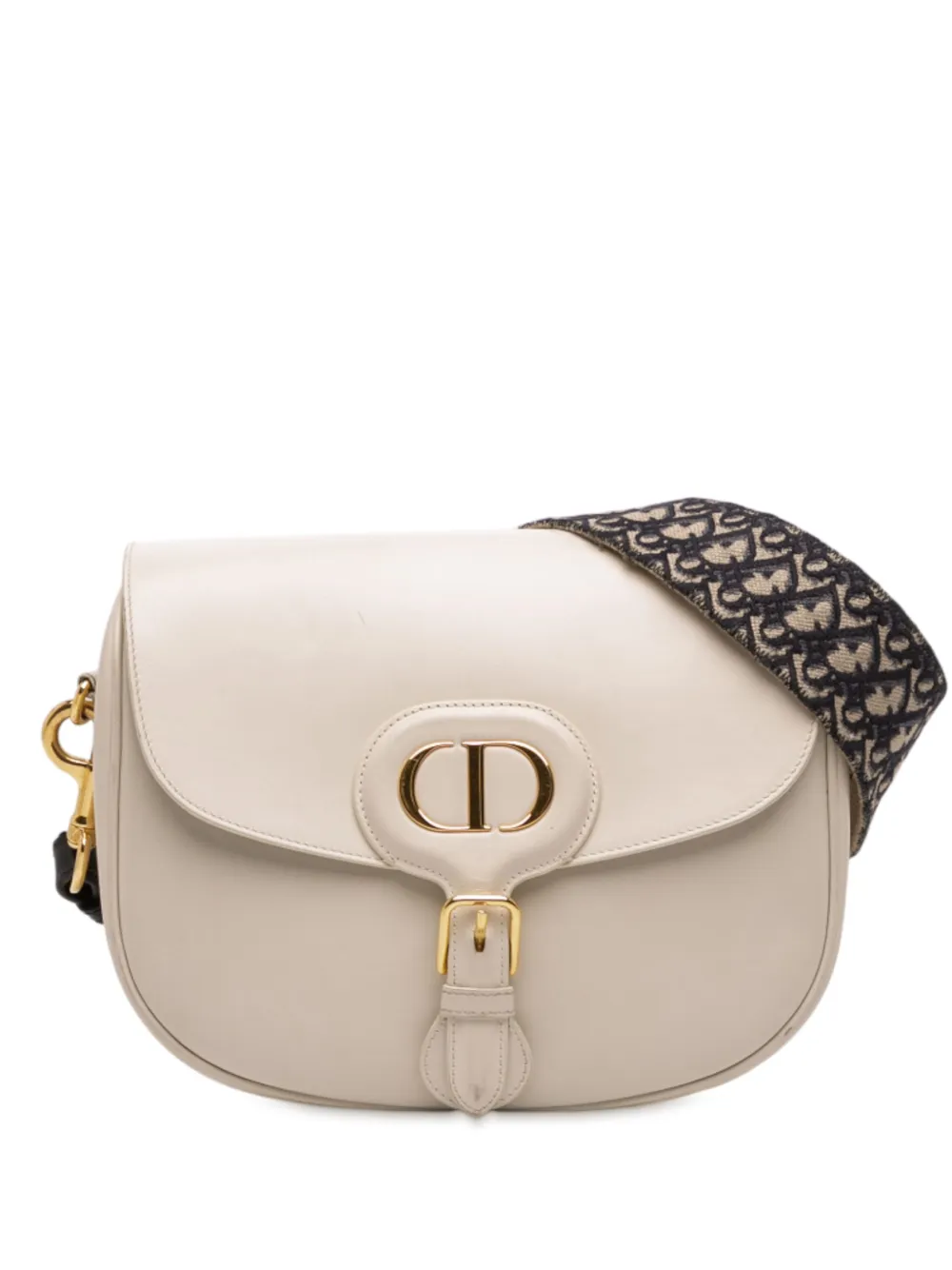 Christian Dior Pre-Owned 2021 Large Smooth Calfskin Bobby crossbody bag - Bianco