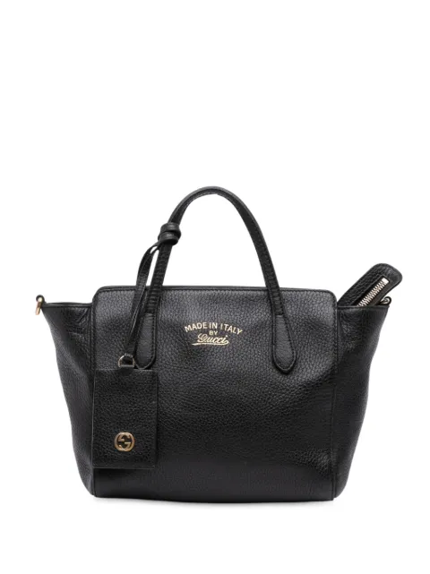 Gucci Pre-Owned 2016-2025 Mini Leather Swing satchel