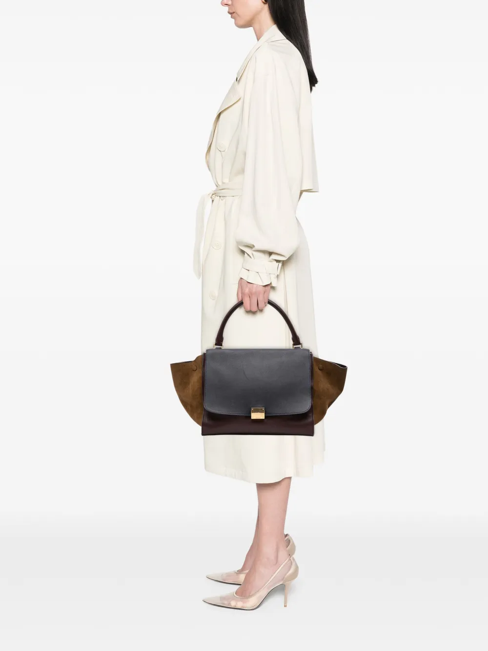 Celine Pre-Owned 2012 mittelgroße Trapeze Satchel-Tasche | Pre-owned & Archive | Image 2