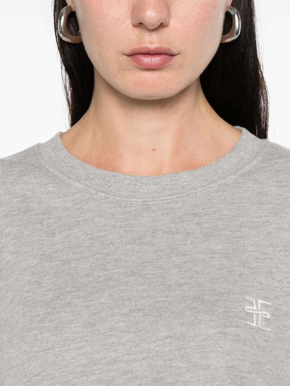 ÉTERNE Sweater met ronde hals Grijs