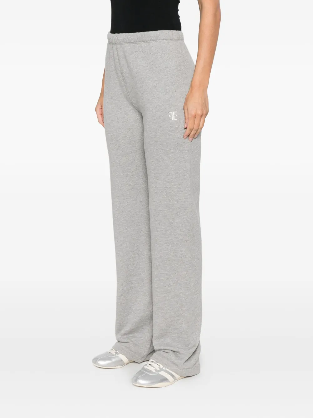 Éterne Straightl Leg Sweatpant In Gray
