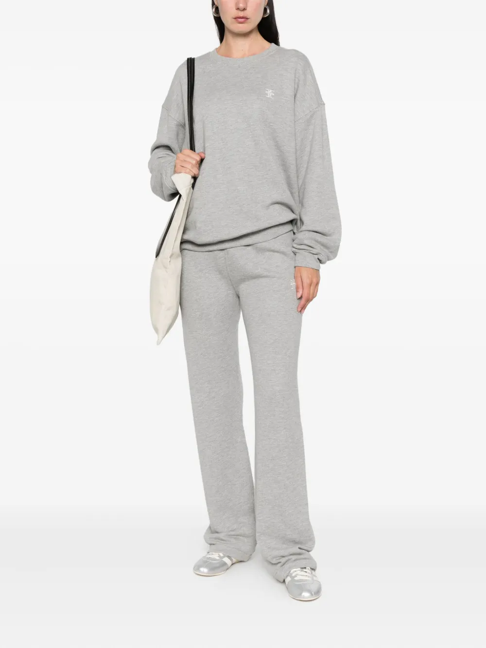 ÉTERNE Straight joggingbroek - Grijs