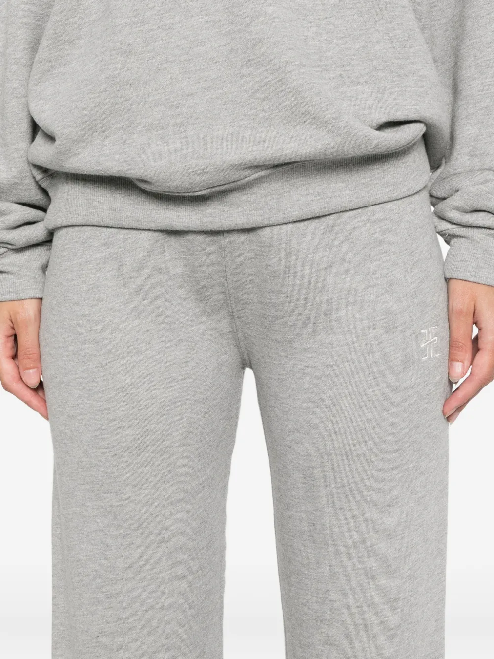 Éterne Straightl Leg Sweatpant In Gray