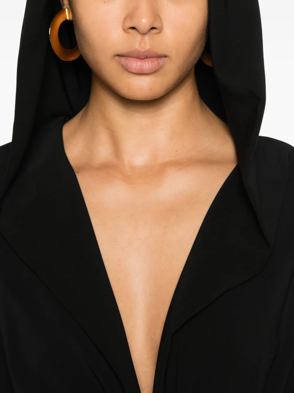 Miau By Clara Rotescu Indie Maxi Dress In Black