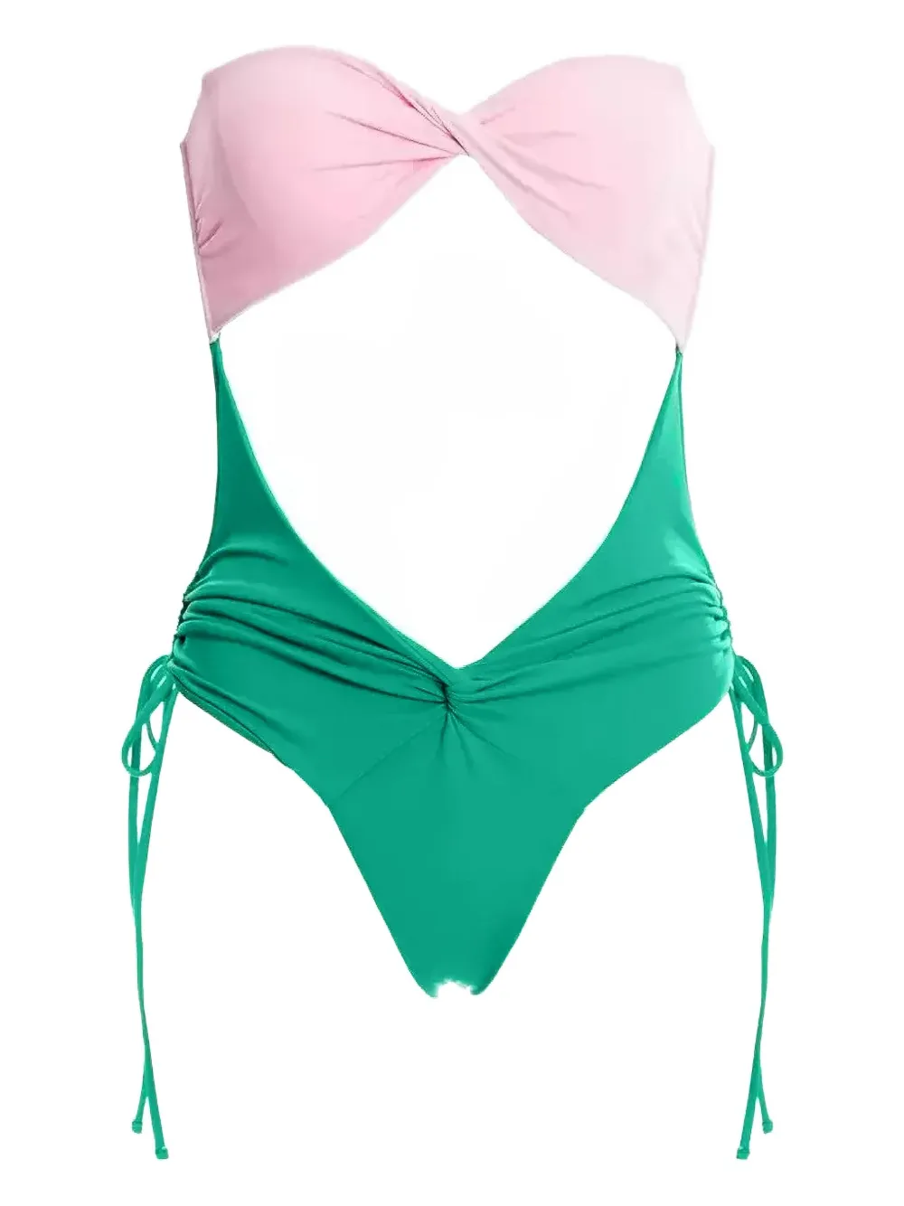 Agua Bendita cutout tie...