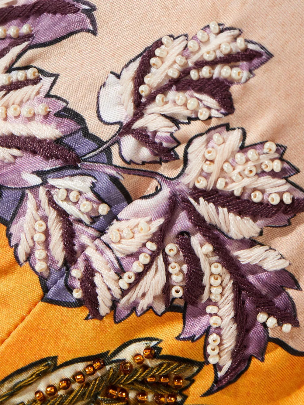 Agua Bendita Floral-print Wide-strap Tulipa Swimsuit In White