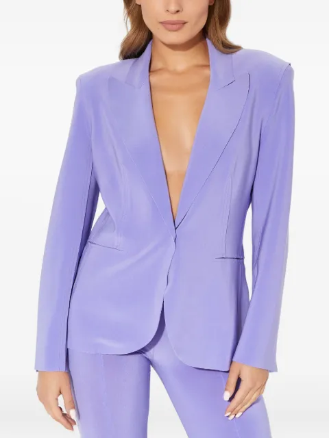 Norma Kamali single-breasted blazer