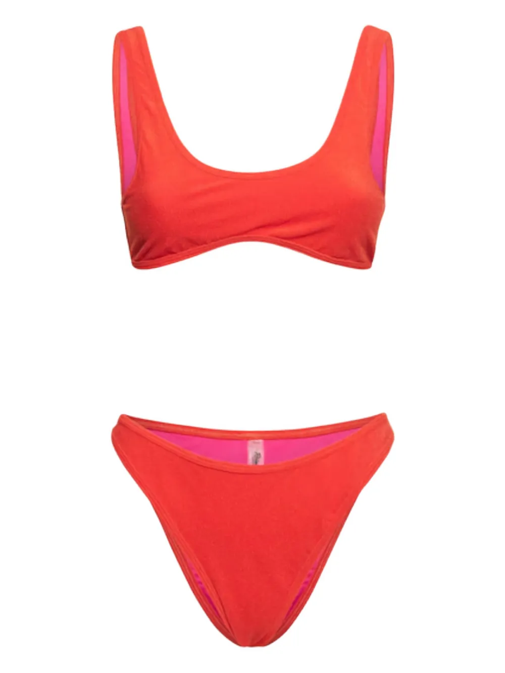 Reina Olga Coolio Bikini Set In Red