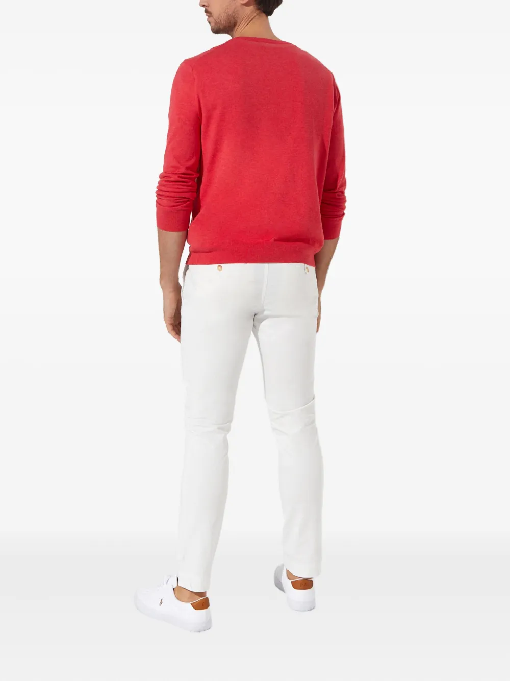 Polo Ralph Lauren Trui met borduurwerk Rood