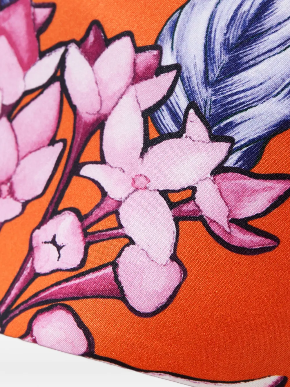 Agua Bendita Floral Piper Bikini Top In Multi