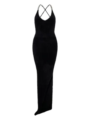 Elisabetta Franchi ノースリーブ ドレス | ブラック | FARFETCH JP