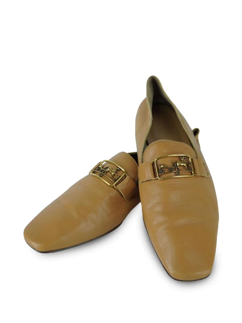 Hermès Pre-Owned mocasines Time de piel | Image 2
