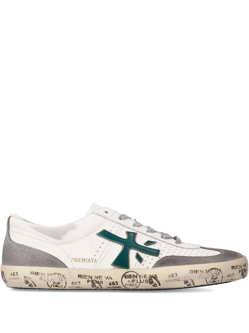 Premiata David lace-up sneakers | White | Image 1
