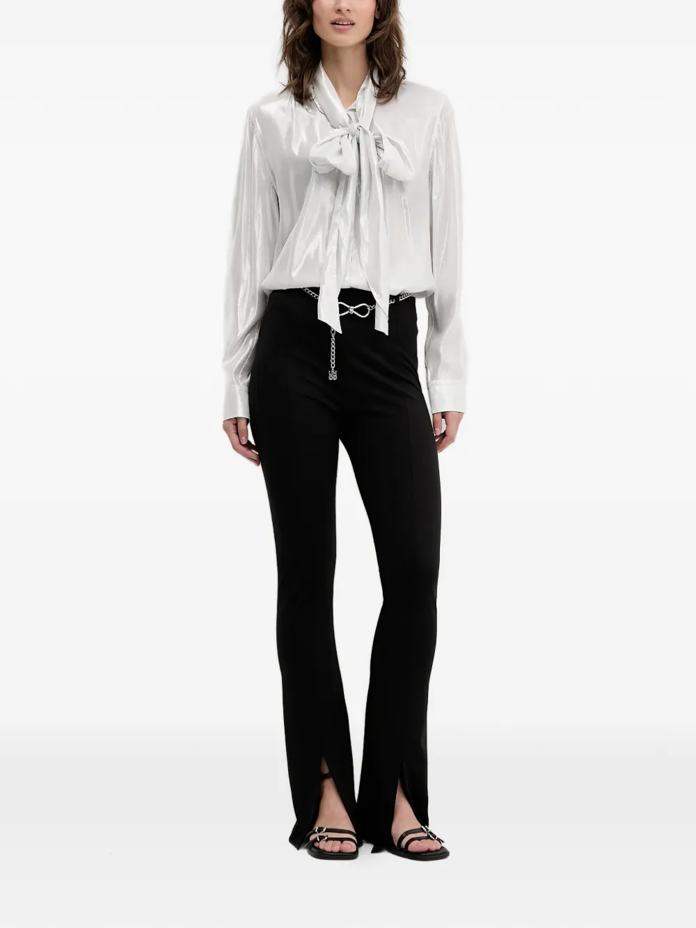 HUGO pantalones con aberturas en los bajos | Pantalones acampanados | Image 2