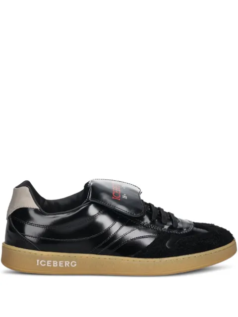 Iceberg logo-print lace-up sneakers